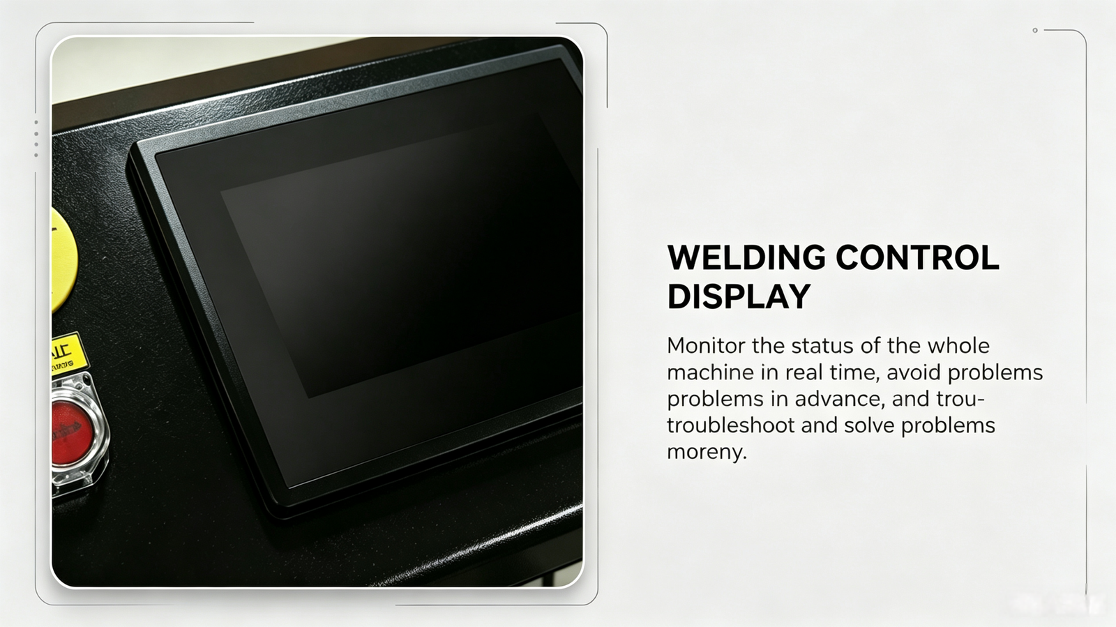 Handle fiber laser welding machine for metal stainless steel welding