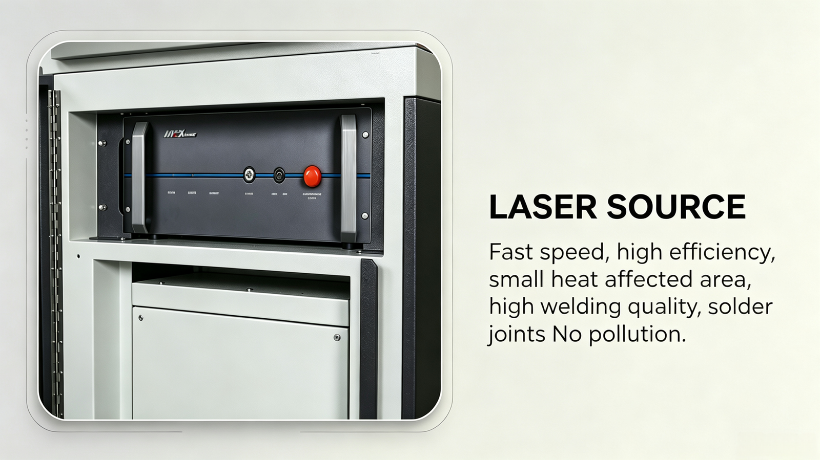 Handle fiber laser welding machine for metal stainless steel welding